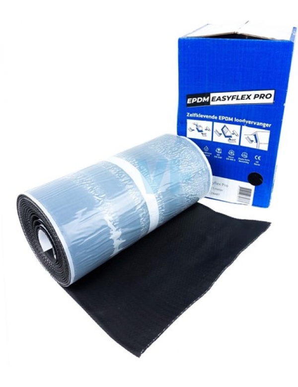Easyflex Pro Epdm Loodvervanger Zwart 300 mm 5 meter
